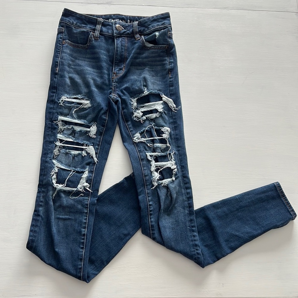 American eagle jeans, size 0 long